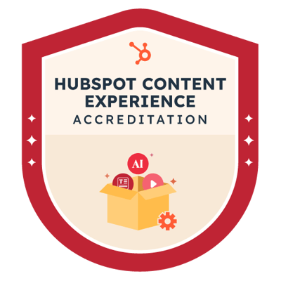 HubSpot Content Experience Accreditation_534x534